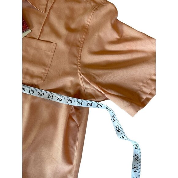 Havanera Shirt Men's Size XXL Camp Cigar Peach Polyester Front Pocket NEW $55 - Picture 9 of 11